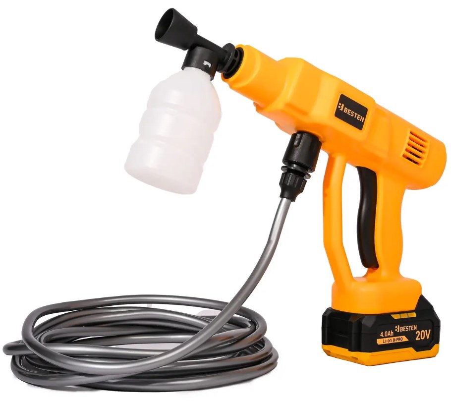 Myjka ciśnieniowa akumulatorowa 20V 20 bar B-PRO BESTEN BE-2896